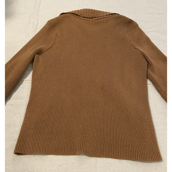 Christopher & Banks Boho Cardigan Womens Size Medium Brown Western Cowgirl - Picture 9 of 16